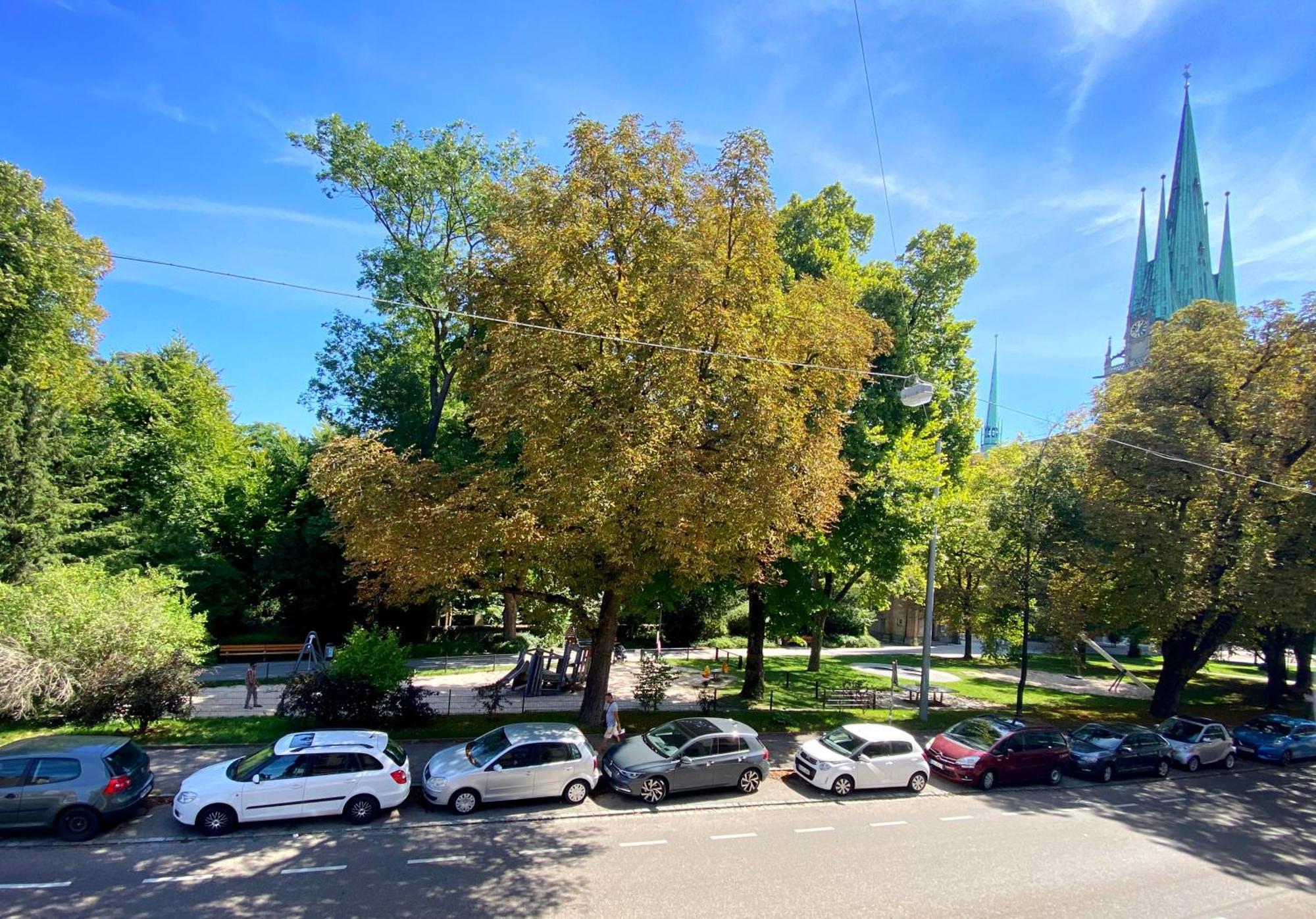 Апартаменты Quiet & Park View - Ulm Mitte Экстерьер фото
